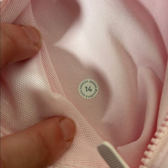 Lululemon Define Jacket Luon Blissful Pink size 14 - Picture 6 of 8